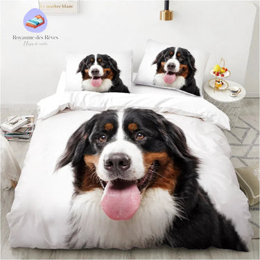 Housse de Couette Chien Bouvier Bernois